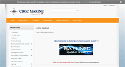 Desktop Screenshot of cbocmarine.com